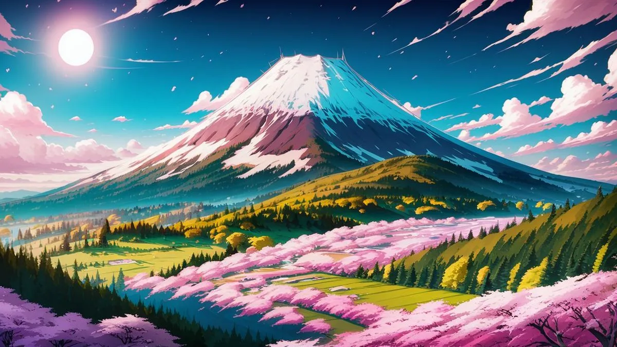 Góra Fudżi Japonia