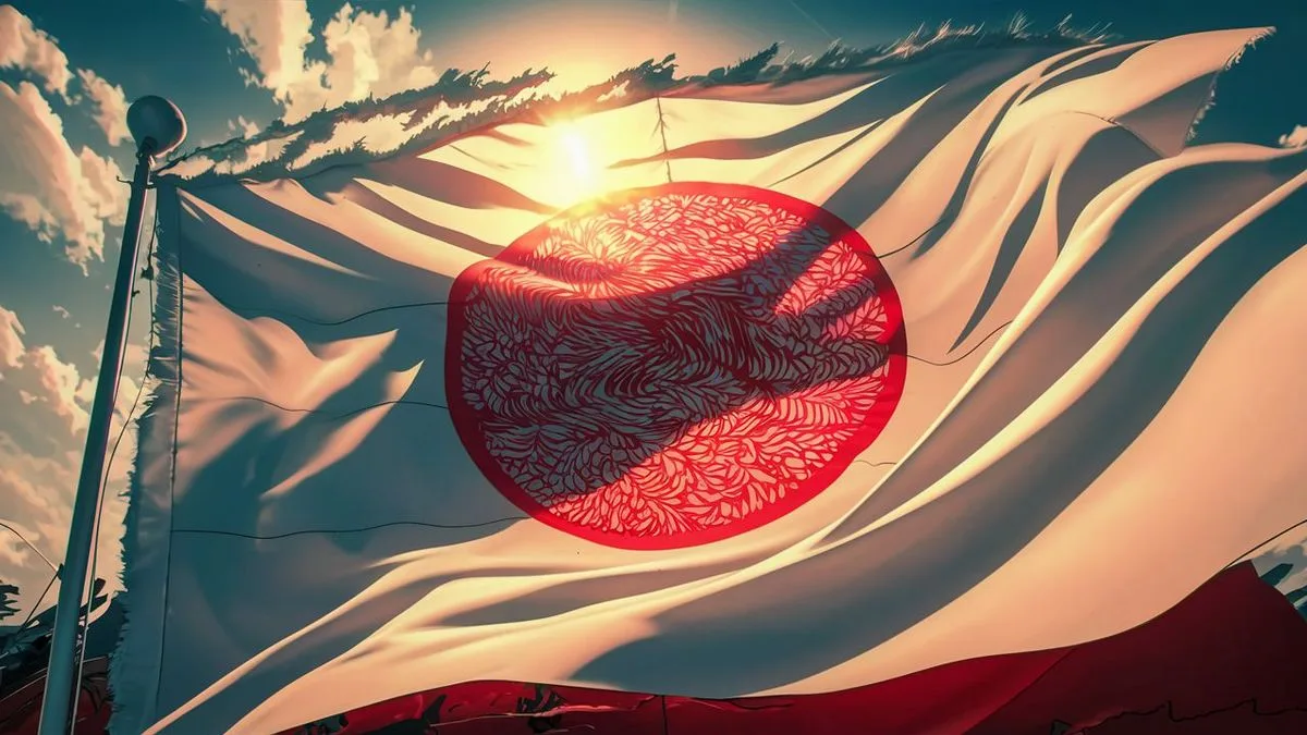 Jak wygląda flaga Japonii?