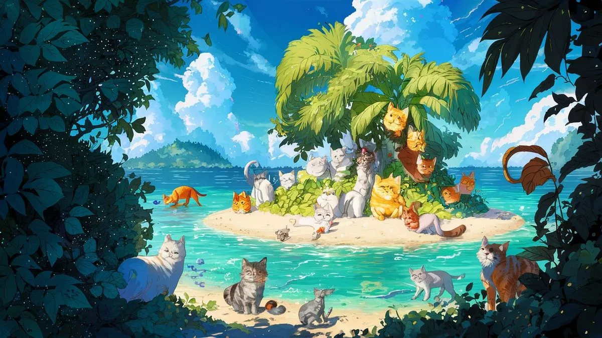 Japonia - Wyspa Kotów