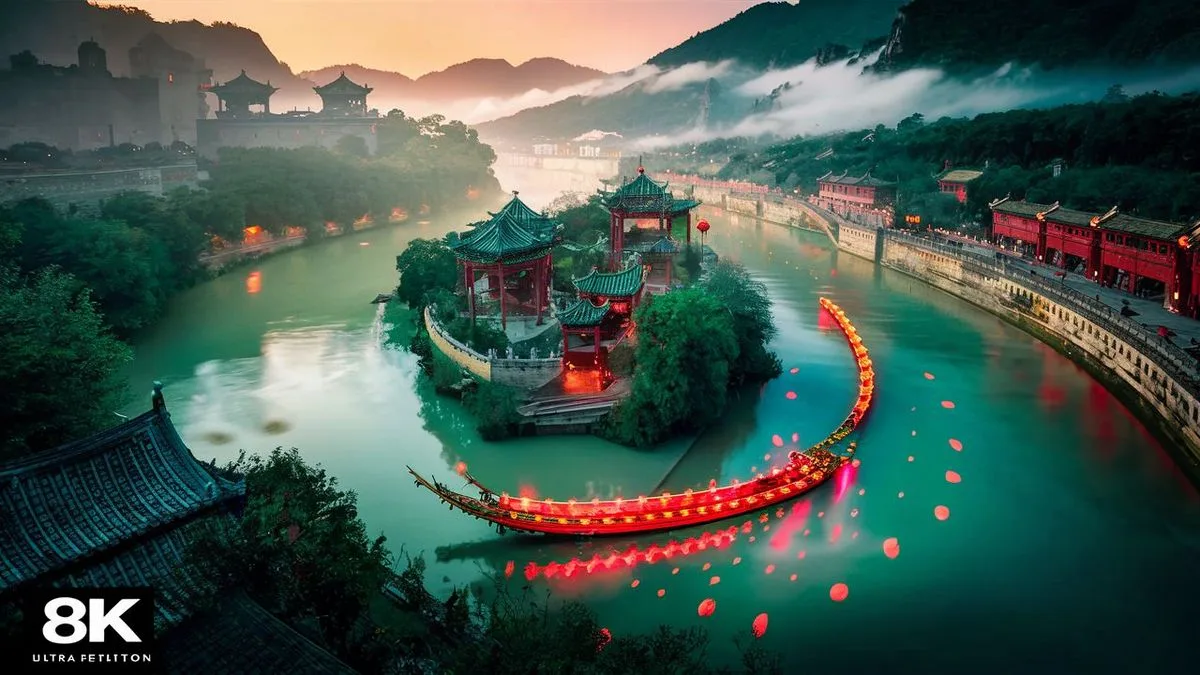 Najdłuższa rzeka Chin i Azji: Wielka Chińska Rzeka Żółta