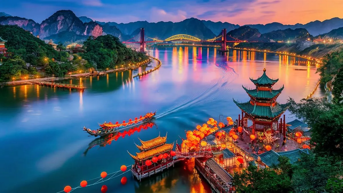 Najdłuższa rzeka Chin