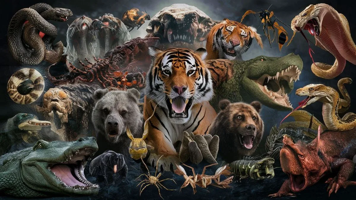 Najgroźniejsze Zwierzęta Azji