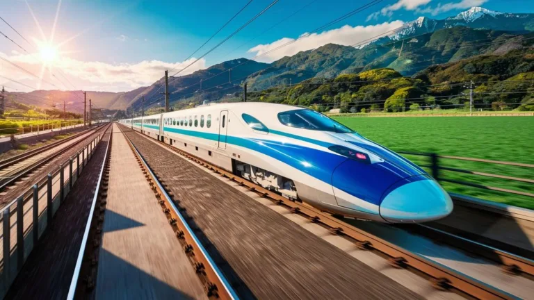 Najszybszy pociąg w Japonii