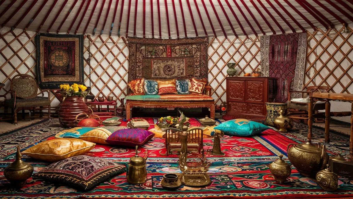 Namiot Koczowników w Azji Środkowej